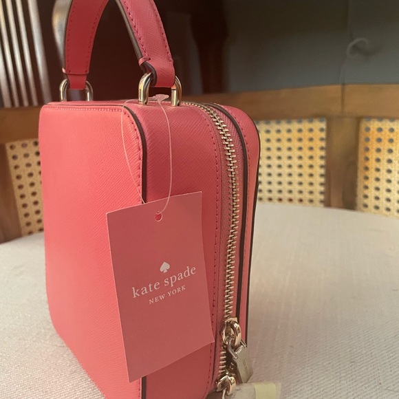 kate spade Coral Pink Top-Handle Crossbody Bag - Picture 2 of 3